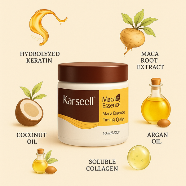 Unlock the Secret to Healthy, Shiny Hair with Karseell Collagen Hair Mask