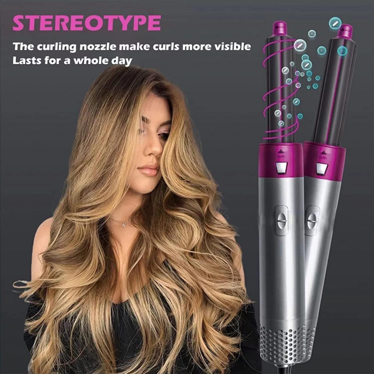 Multifunctional Automatic Suction Hair Curler 5 in 1
