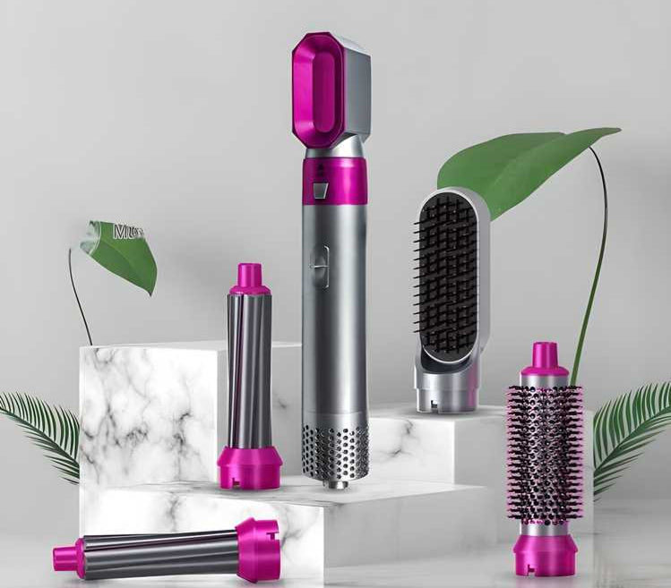 Multifunctional Automatic Suction Hair Curler 5 in 1