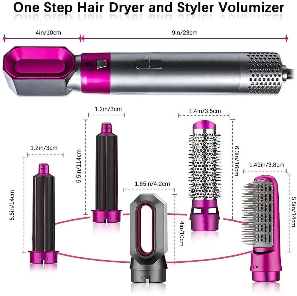 Multifunctional Automatic Suction Hair Curler 5 in 1